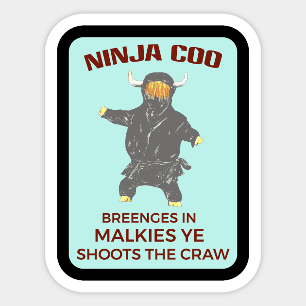 Ninja Coo Sticker by TimeTravellers